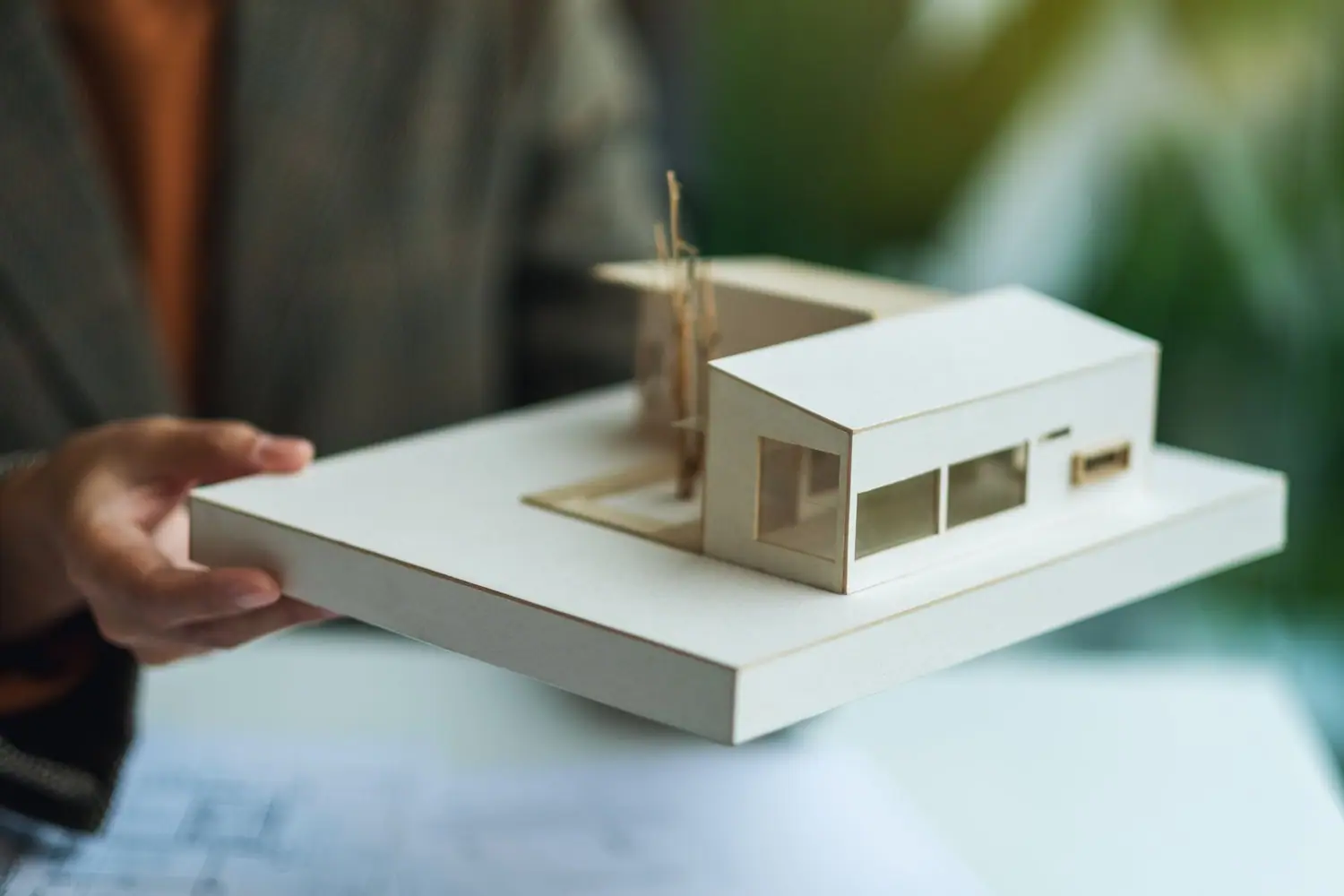 Strefa do projektowania makiet: architektoniczna pracownia modelarska